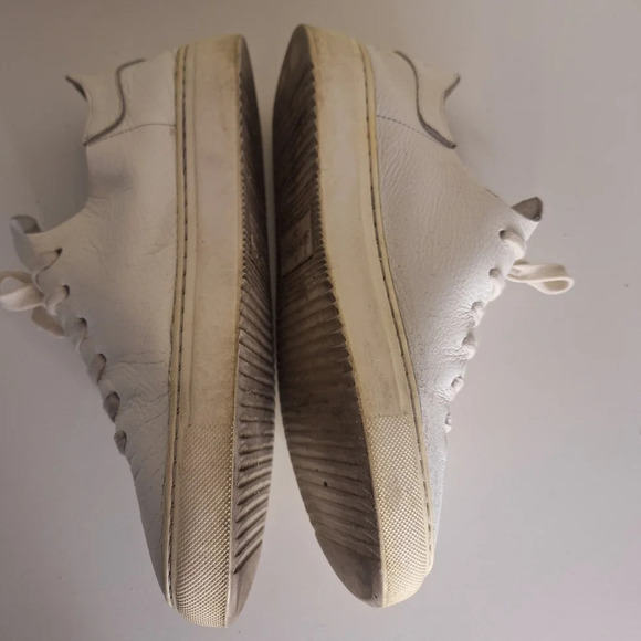 Anthropologie SE Poppy pebbled leather sneeker SZ 9.5 - Picture 7 of 9